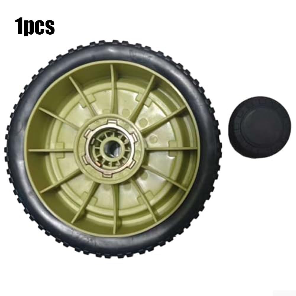 Kit di Ruote per Tosaerba Honda HR214 HRU214 HRU215 da 200 mm con Fori precisi per Un Funzionamento Regolare (Ruota Posteriore)