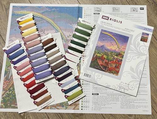 Broderie point de croix RIOLIS 2177 West Wind kit complet point compté