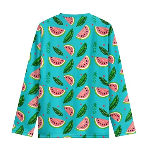 Girls Long Sleeve Shirts Oversized Sweatshirts for Teen Girls Crewneck Pullover Tops Casual Blouses 3-16 Years2