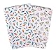 Popolini Mullwindeln im zweier Pack 100% Bio-Baumwolle Powwow 120x120
