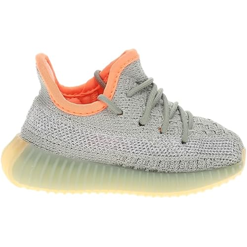 adidas Toddler Boys Yeezy Boost 350 V2 Slip On Sneakers Shoes Casual - Black