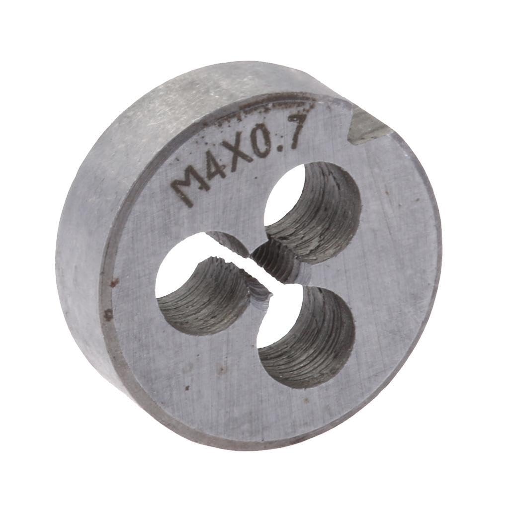 Pixzcsa Silver Rugged Metric Threading Die Tap And Die Tools Designed M4
