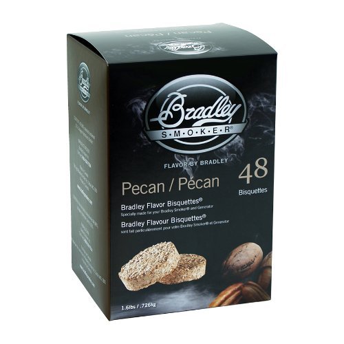 Bradley Pecan Bisquettes 48 pack Color: Pecan