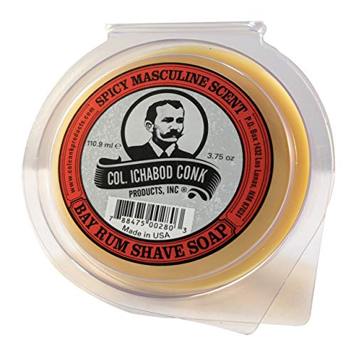 Col. Conk Bay Rum Shaving Soap 3.75 Ounce Large image 4