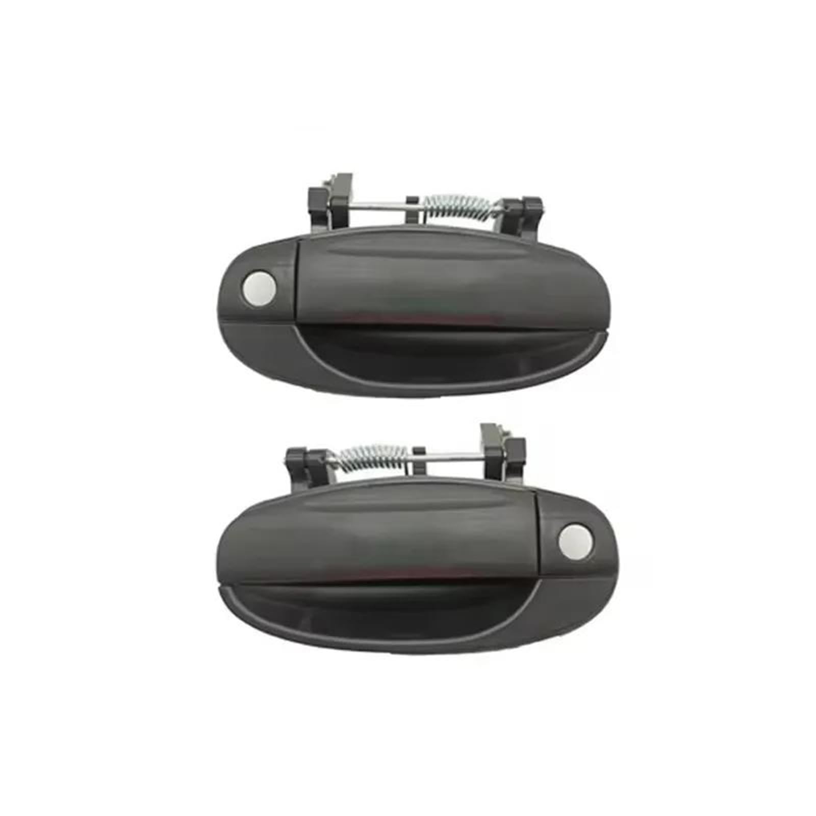 DIQXLGS Exterior Door Handle for GM for Chevrolet for Chevy for Aveo for Daewoo for Kalos 2002-2019 96541631 96541632 96541633 96541634(Front Right Front Pair)