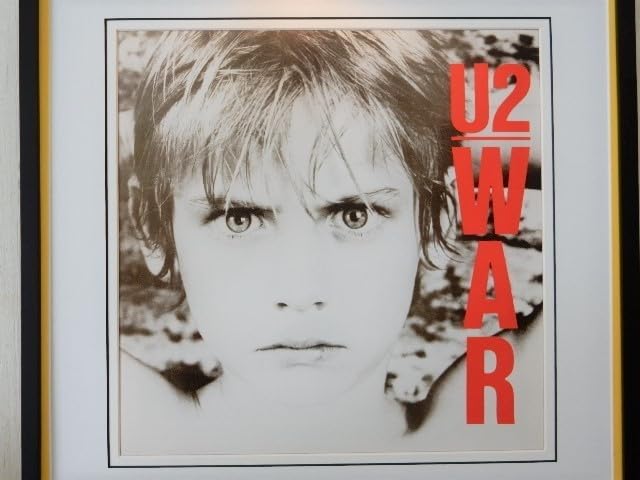 Amazon.co.jp: U2/War/80s Brit Rock LP Art/レコジャケ ポスター/ボノ 