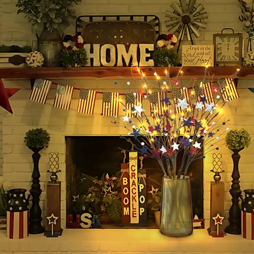 6pcslightedpatrioticartificialflowers4thofjuly278fakeberrypicksstemswith60ledlightsbatteryoperatedredwhitebluetwigbranchesforindependencedayvasehomedecor Urban Country Home Decor 6 pcs lighted patriotic artificial flowers 4th of july 278 fake berry picks stems with 60 led lights battery operated red white blue twig branches for independence day vase home decor urban country home decor