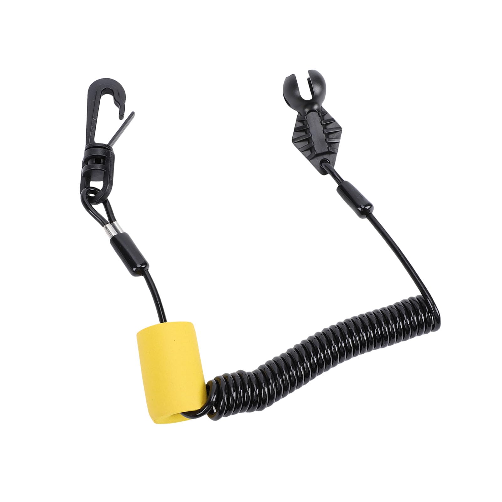 Qcwwy Chiave con Cordino di Sicurezza per 900, Cavo a Spirale con Portachiavi per Moto d'Acqua e