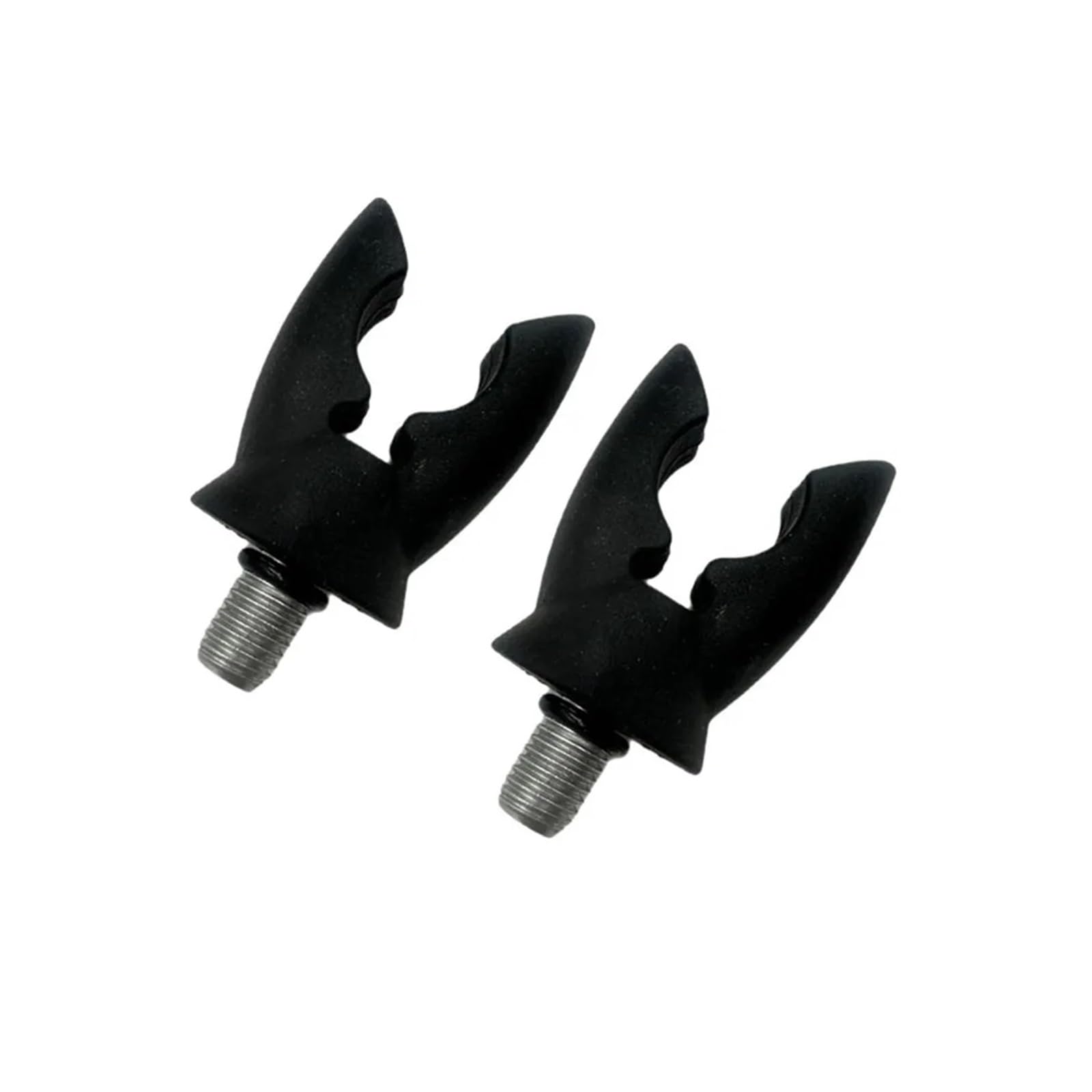 Zovloer 6pcs Carp Fishing Rod Rest Head Rubber Gripper for Fishing Alarm and Buzz Bar Fishing Rod Holder Fish Tools