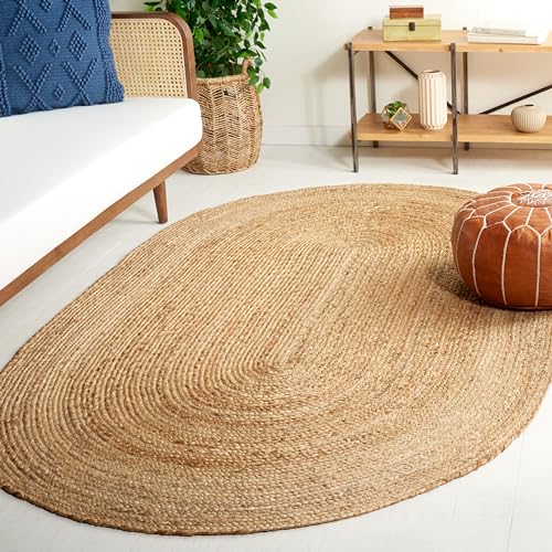 Tapete Ovalado Fibra Natural 4x6 SAFAVIEH miniatura 1