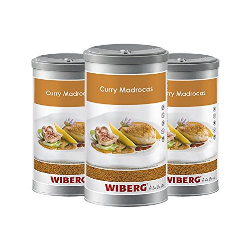 Wiberg Curry Madrocas Gewürzmischung, 560g 3er Pack