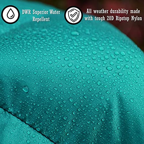 PUFFER WOLF | Extra Large Double Insulated Outdoor Camping Blanket | 2X Puffy, Warm, Packable, Weatherproof, Durable, and Lightweight | Top Quilt for Hiking, Backpacking, Stadium Events, Picnic Use - Image 3