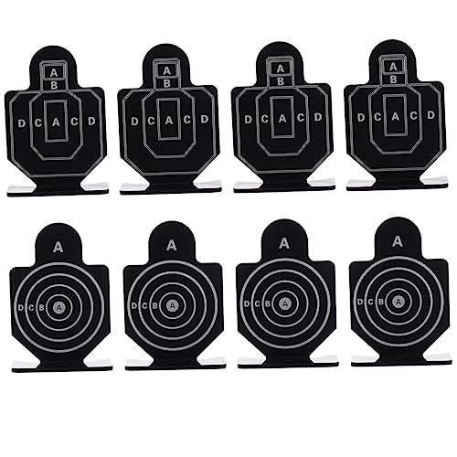 LIOOBO 2 Boxes Aluminum Alloy Indoor Shooting Targets with Training Targets for Entertainment and Practice for Personal and Professional Use