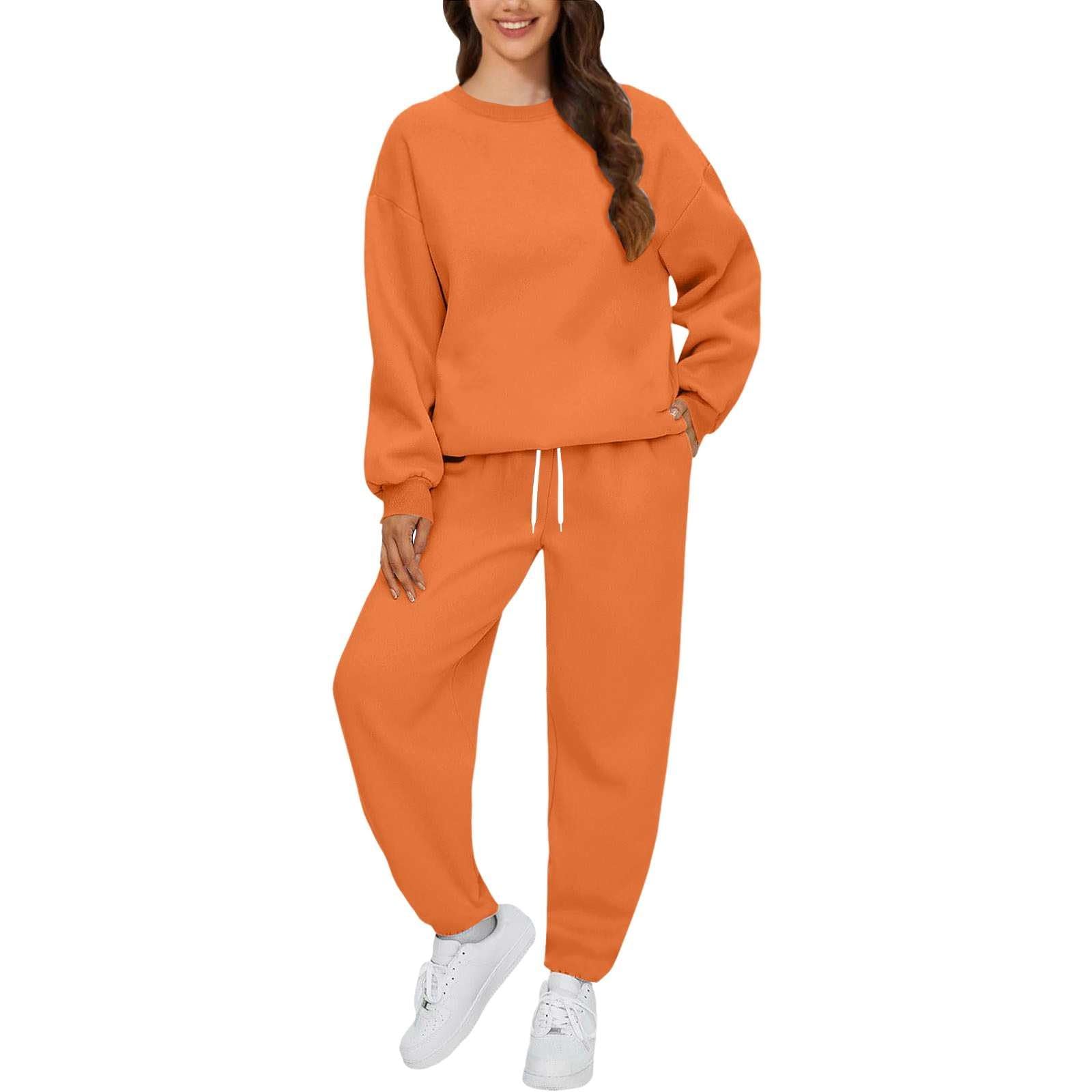 Traje de casa elegante de manga larga para mujer, tallas grandes, sin