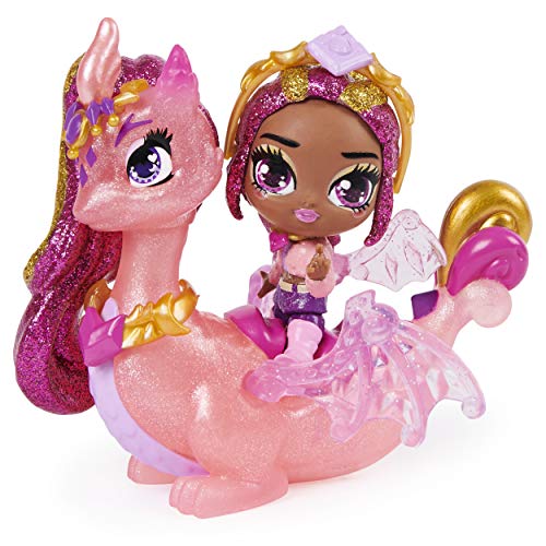 Hatchimals Pixies Riders Crystal Charlotte Pixie & Draggle Glider Hatchimal Set with Mystery Feature - Image 3