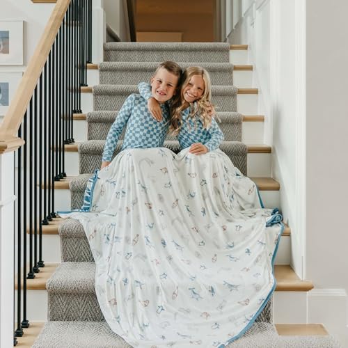 Image of Copper Pearl Jumbo 3-Layer Baby Blanket: Soft Baby Quilts for Boys and Girls | Breathable, Cozy, Toddler Blanket | Baby Quilt for Newborns | 60x72 Premium Material | Arctic Wonder