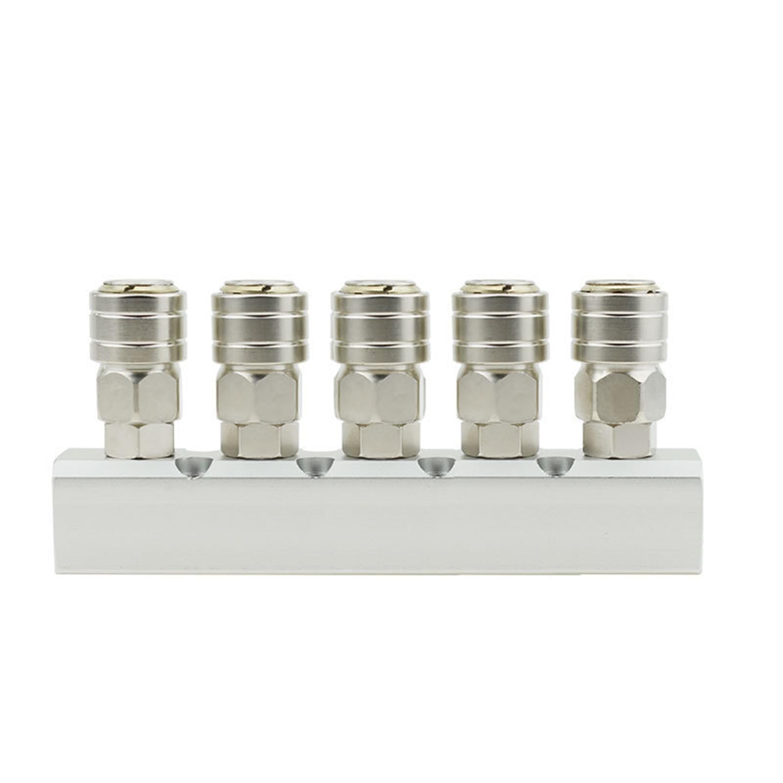Conector tipo C mate autobloqueante válvula mediana multiposición neumática dividida rápida HSML2 3 4 5 1 unidad (Mattemediumflowdischargevalve*HSML4)