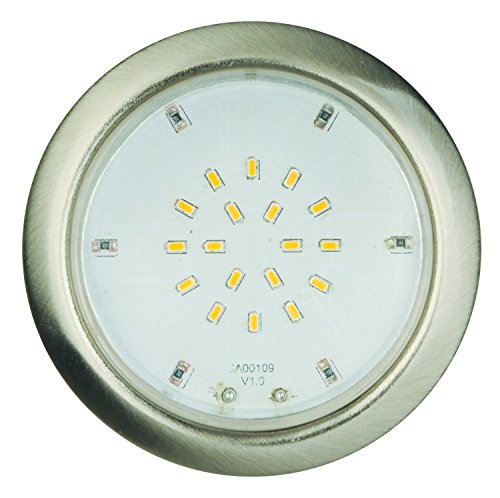 Jedi 563041187 Reflektor wpuszczany IP44 3L 140Lm, metal, wbudowany, 2 W, srebrny