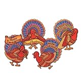 Pkgd Happy Thanksgiving Turkeys   (4/Pkg)
