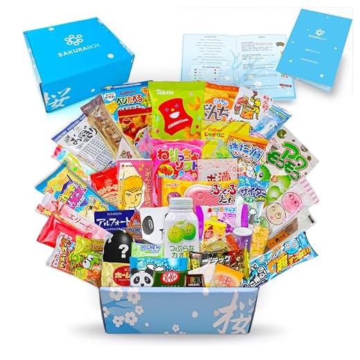 Sakura Box Japanese Candy & Snacks Gift Set