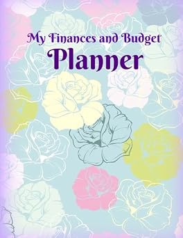 My Finances and Budget Planner Extra Large Monthly Bill Organizer **8 x 11**
