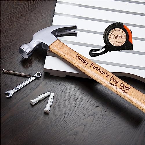 Cinta métrica personalizada retractable 10 pies para papá miniatura 4