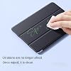 Funda inteligente para tableta compatible con Xiaomi Redmi Pad 2 Pro 12.1 pulgadas 2025, parte trasera transparente con portapicel 6