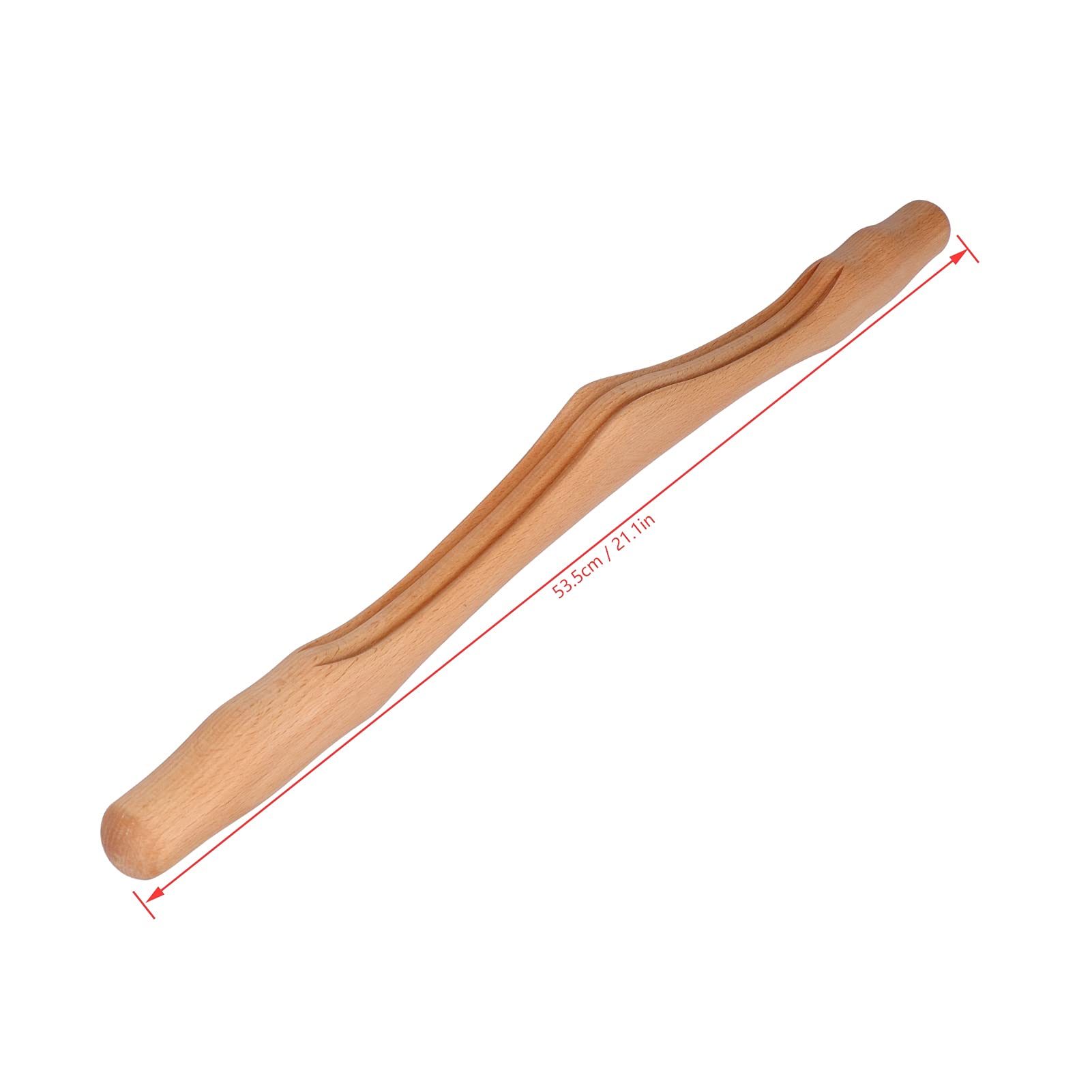 Wooden Massager Handheld Wooden Scraping Stick, Gua Sha Tool Gua Sha Massage Tool Scraping Stick Roller Wooden Scraping Stick