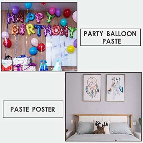 408 Pieces Removable Adhesive Poster Putty, Non-Toxic Mounting Putty Reusable Wall Safe Tack Putty, Multipurpose Adhesive Mounting Tacky Putty For Hanging Pictures Poster And Museum Art Photography #TOP2