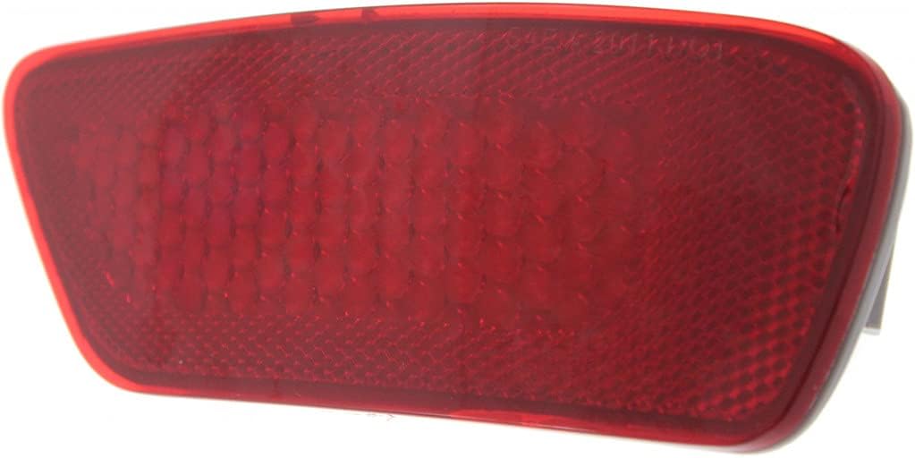 CarLights360: For 2011-2017 Jeep Compass Reflector Passenger Side DOT Certified Replacement For CH1185100 | 57010720AC