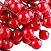 IFOYO 10 Pack Christmas Red Berries, Artificial Xmas Berry Picks for Christmas Tree Decor&Ornament Crafts Wedding, Holiday Home Decor