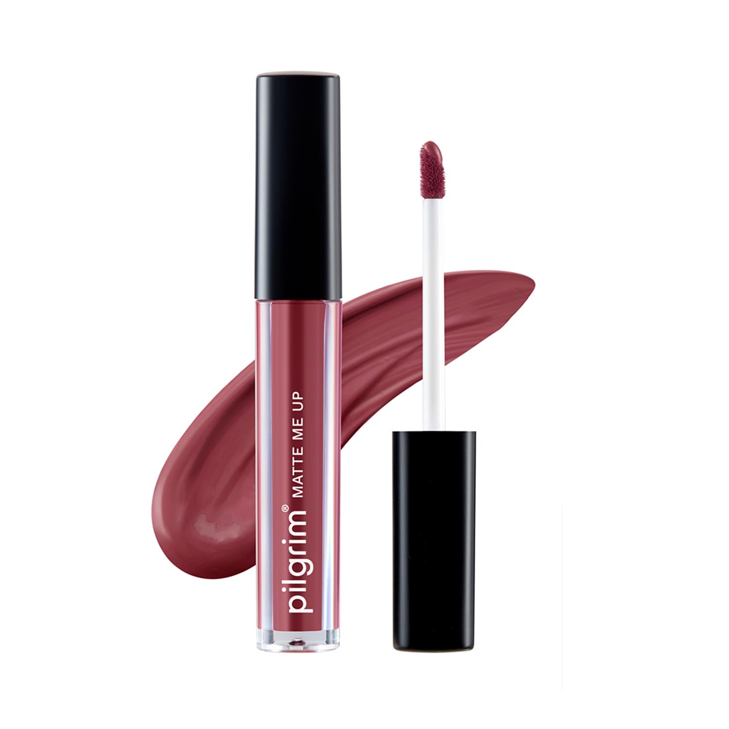 Liquid Matte Lipstick - Blushin' Nude | Lipstick for Women with Hyaluronic Acid & Spanish Squalane | Transferproof, Long Lasting & Non Drying with Hydrating Ingredients 3gms
