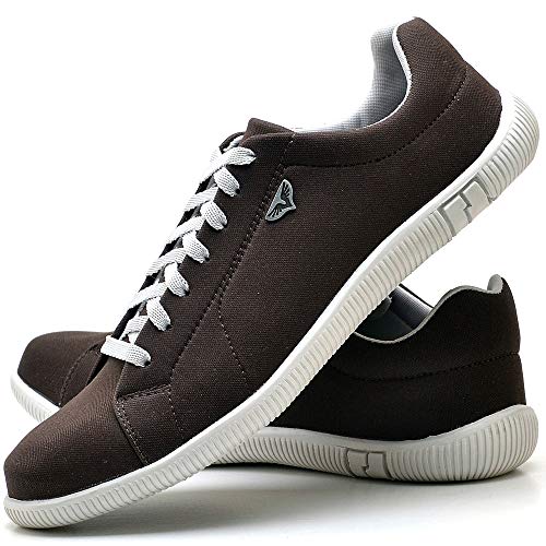 Kit 02 Pares de Sapatênis Sapato Casual Com Carteira Masculino JUILLI 900DB Tamanho:44;cor:Azul;gêne