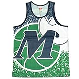 Mitchell & Ness NBA Jumbotron Sublimated Tank Dallas Mavericks (S)