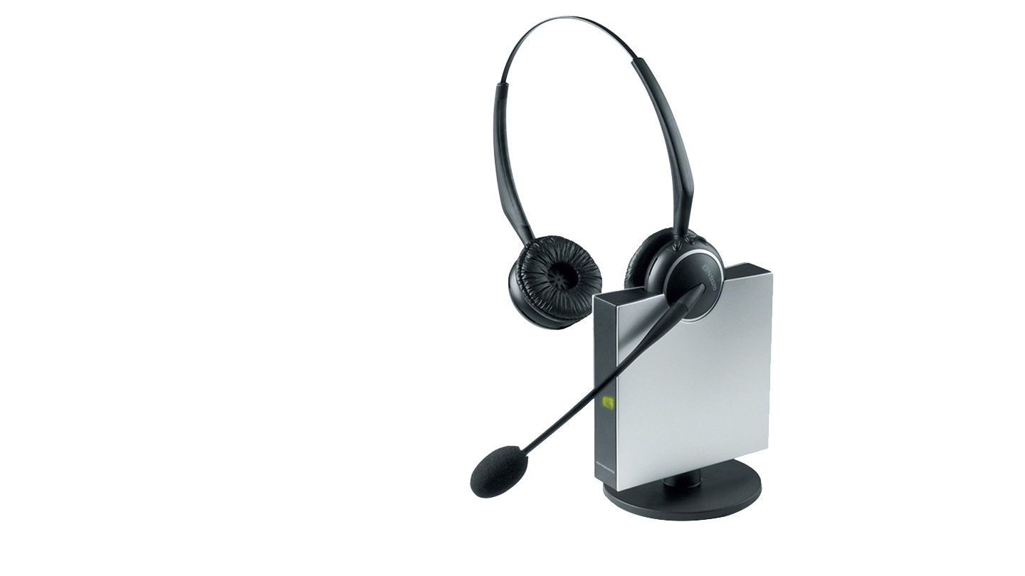 Jabra GN9125 Duo Flex-Boom Wireless Headset for Deskphone