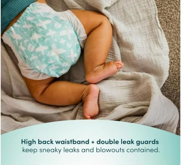 Rascal + Friends Premium Diapers, Size 1, 108 Count