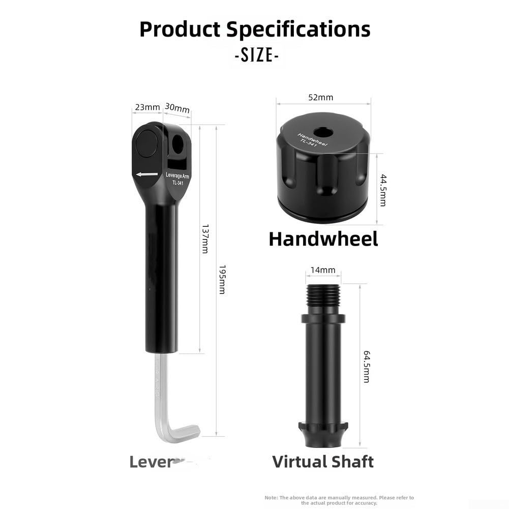 Herramienta de extracción de pernos de cubierta de manivela de bicicleta con componentes de acero inoxidable y volante de aleación de aluminio para mantenimiento de MTB