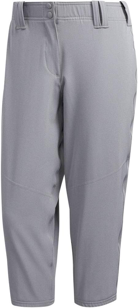 adidas Women's Diamond Queen Elite Knicker Fastpitch Softball Pant Grey XL