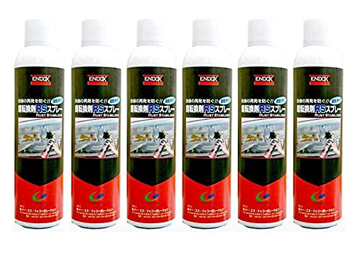 Amazon.co.jp: ENDOX 錆転換剤 RSスプレー 400mL ×6本セット 