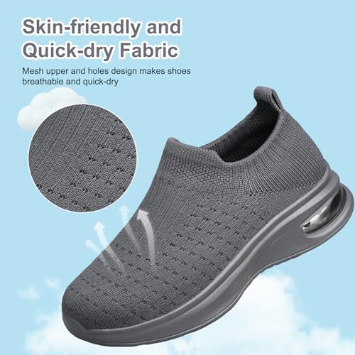 Boys Girls Sock Shoes Toddlers Kids Sneakers Slip on Fitness Tennis Walking School Shoes for Toddler/Little Kid/Big Kid4