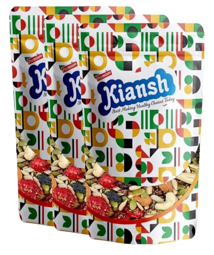 Image of Kiansh Dry fruits Nuts And Seeds (Dried Trail Mix /Breakfast Mix, 750g)