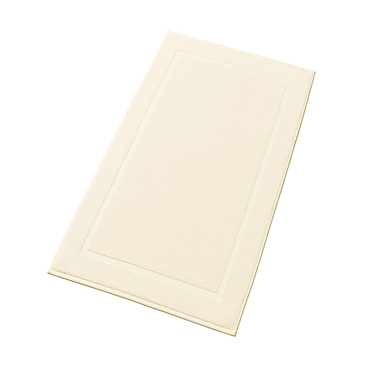Christy Renaissance Bath Mat | 100% Cotton | Towelling and Super Absorbent Shower Mat | 1000GSM | Sustainably Made |Parchment