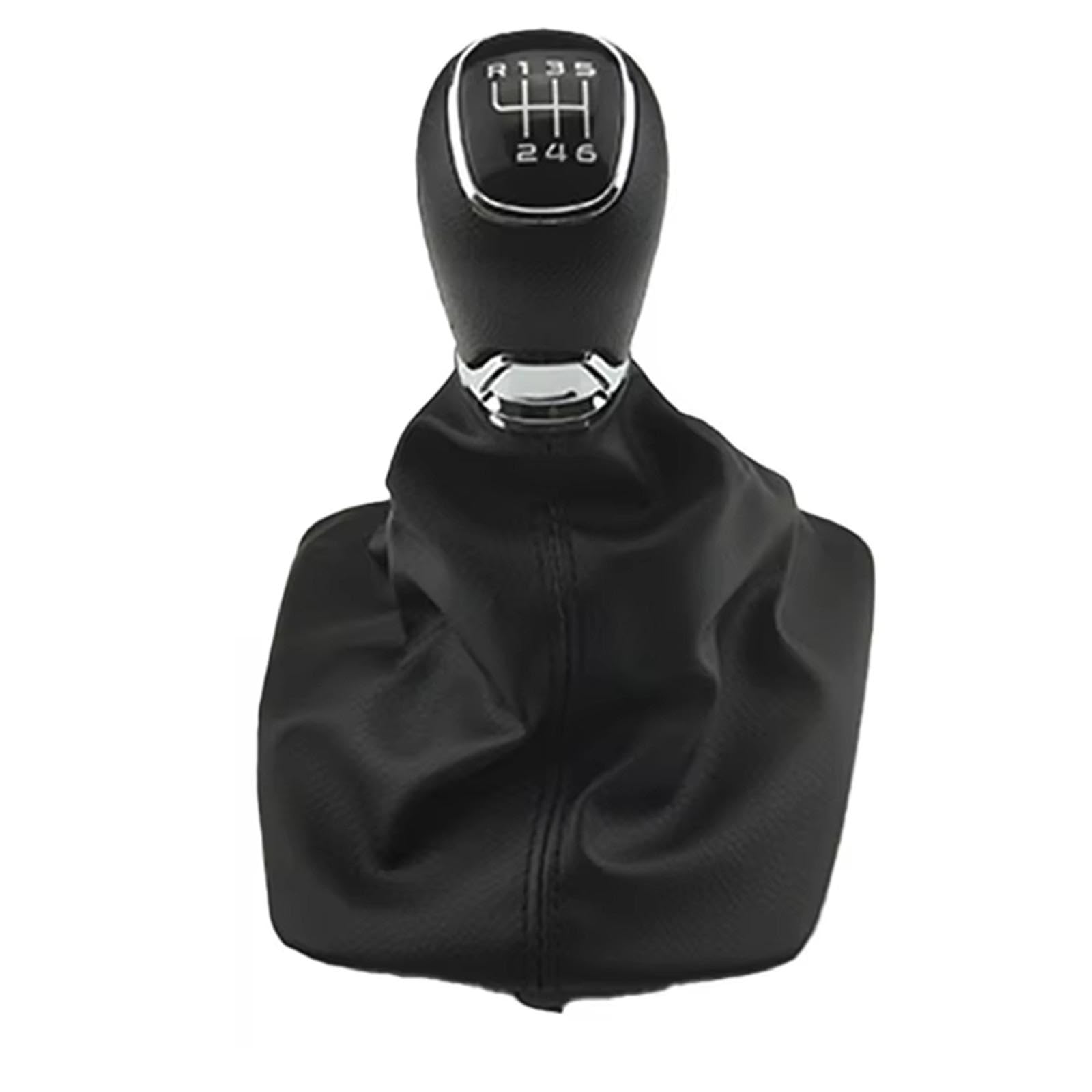 EFDDTBHE Compatible with Skoda for Octavia A5 A6 2004 2005 2006 2007 2008 2009 2010 2011 2012 Stylish Gear Shift Knob Shifter Handle(6 Speed)