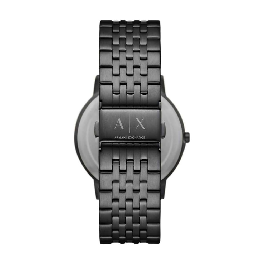 Armani Exchange Orologio da uomo, movimento al quarzo a due lancette e cassa da 40 mm con cinturino in acciaio inossidabile o in pelle