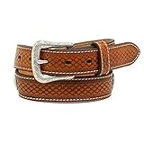 ARIAT Kid's Beaded Tooled Belt Brown Size 22