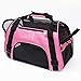 MuchL Cat Carrier for Small Cats Dogs Soft-Sided Pet Carrier for Cats Puppies Small Pets Airline Approved Lightweight Comfortable Travel Cat Dog Carrier (Small, Pink)