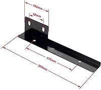 Vista 4 de GTP Barra de montaje del soporte del relocator de la placa del parachoques delantero ~ Ajuste universal ~ Negro clásico