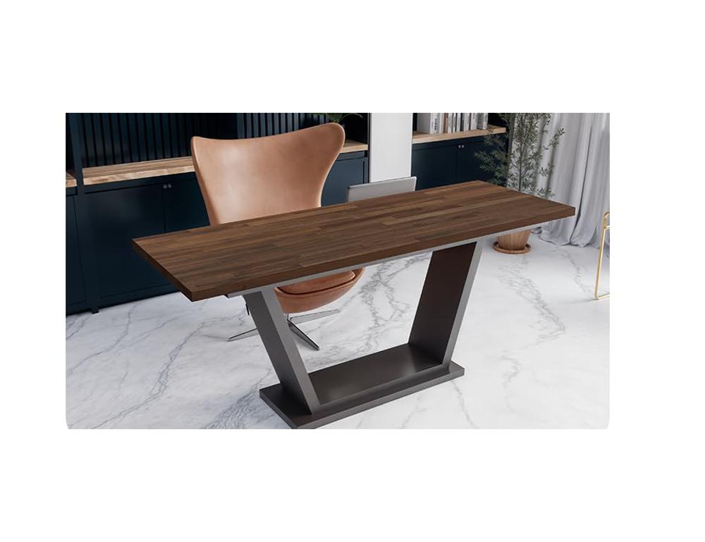 Amazon.com: Howizz 48 x 30 in. Solid Wood Table Top, Dark Walnut