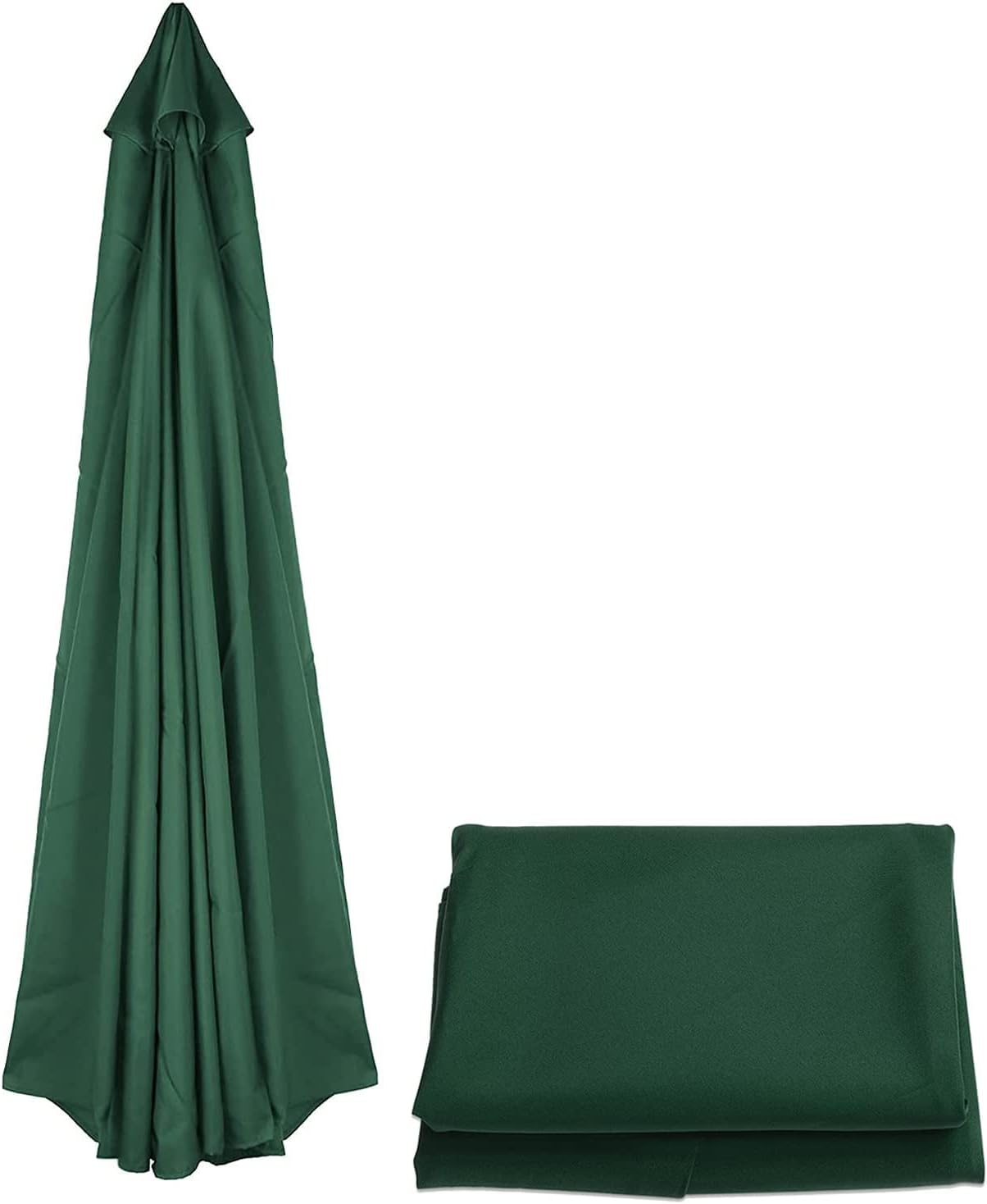 YFZNWHX Tela De Recambio para Sombrilla,Toldo De Repuesto para Sombrilla, 3m/6 Brazos, Cubierta De Tela para Sombrilla De Jardín, Anti-Ultravioleta, Impermeable (Color : Green)