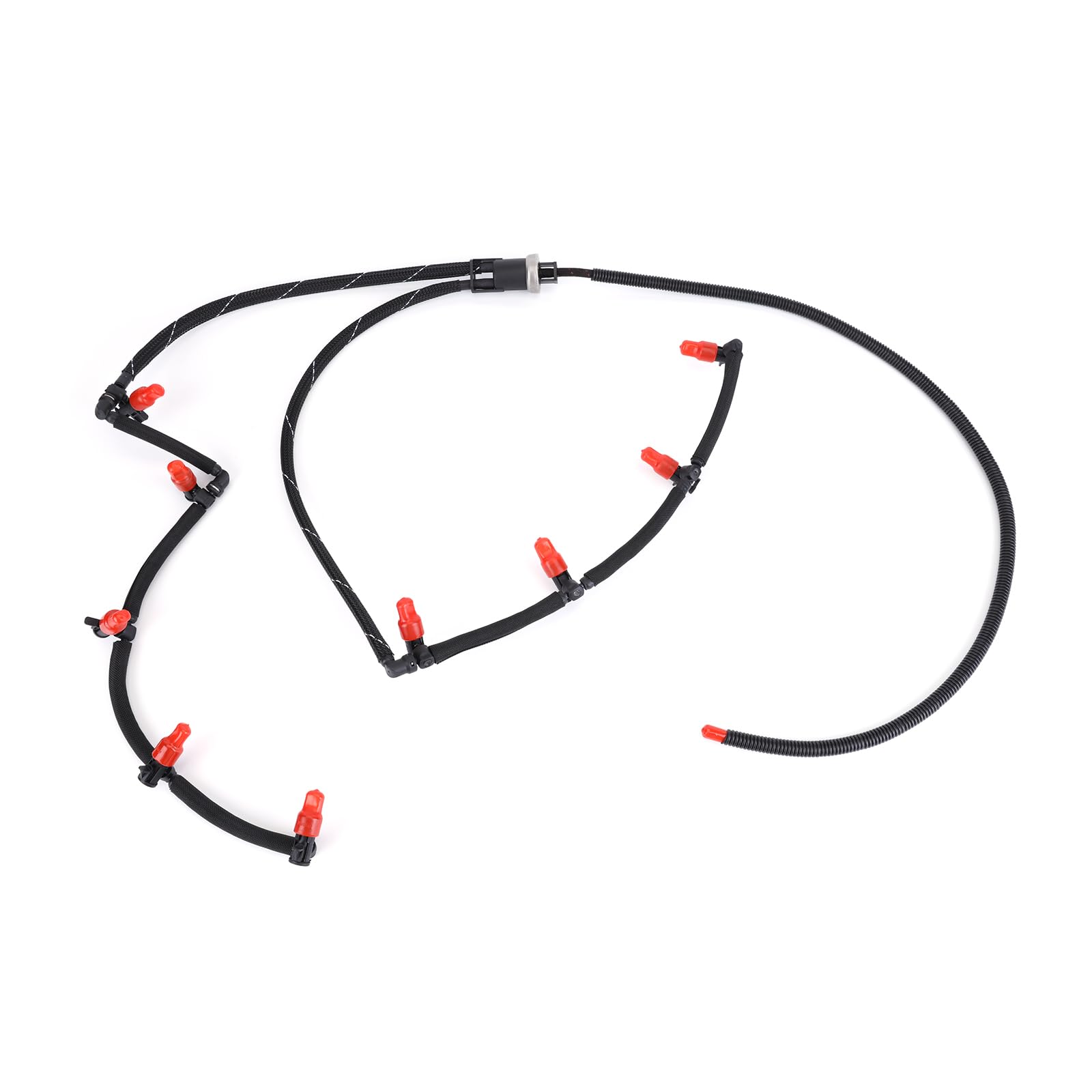 Fuel Injector Return Hose for Chevrolet Express 2500 Silverado 3500 2010 2011 2012 2013 2014 2015 2016 6.6L LML LGH Overflow Leak Off Return Pipe Diesel Fuel Injector Return Line 12639000 12633835